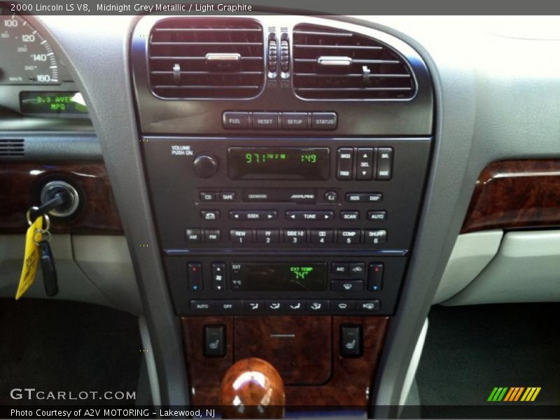 Midnight Grey Metallic / Light Graphite 2000 Lincoln LS V8