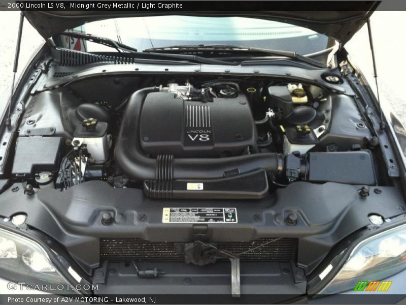 Midnight Grey Metallic / Light Graphite 2000 Lincoln LS V8