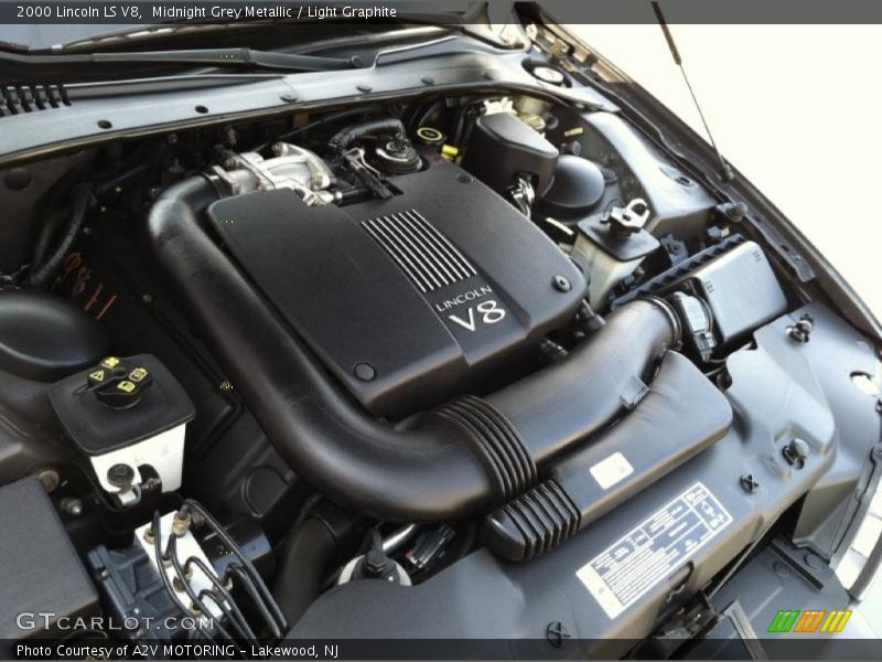 Midnight Grey Metallic / Light Graphite 2000 Lincoln LS V8
