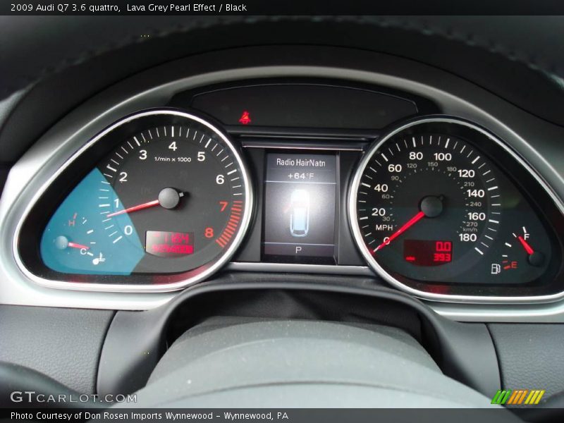 Lava Grey Pearl Effect / Black 2009 Audi Q7 3.6 quattro