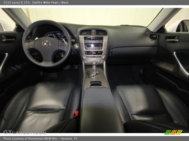Starfire White Pearl / Black 2010 Lexus IS 250