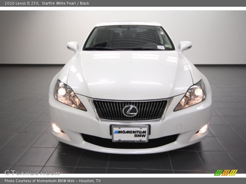 Starfire White Pearl / Black 2010 Lexus IS 250