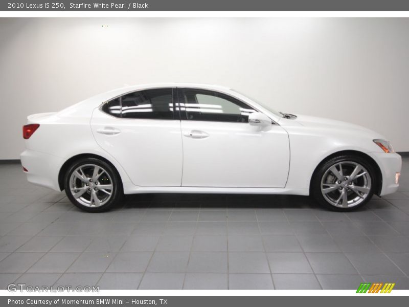 Starfire White Pearl / Black 2010 Lexus IS 250