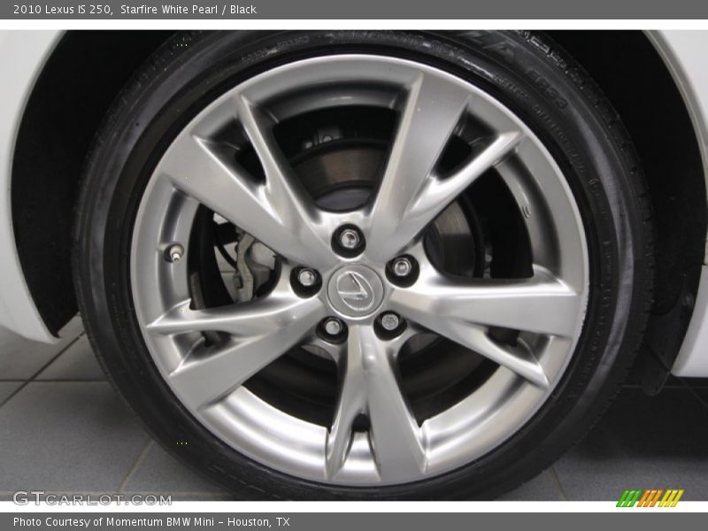 Starfire White Pearl / Black 2010 Lexus IS 250