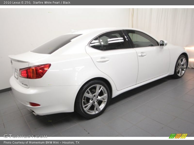 Starfire White Pearl / Black 2010 Lexus IS 250