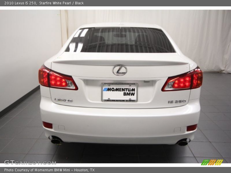 Starfire White Pearl / Black 2010 Lexus IS 250