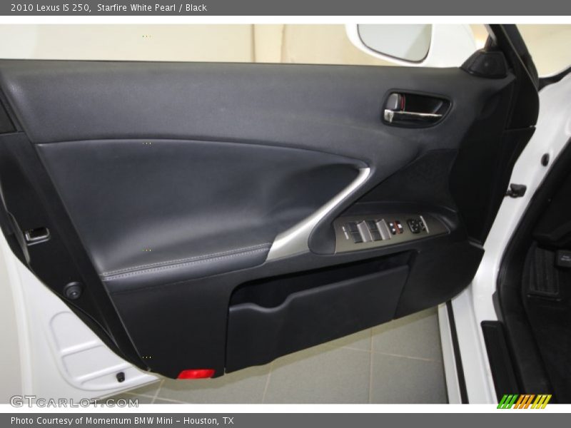 Starfire White Pearl / Black 2010 Lexus IS 250