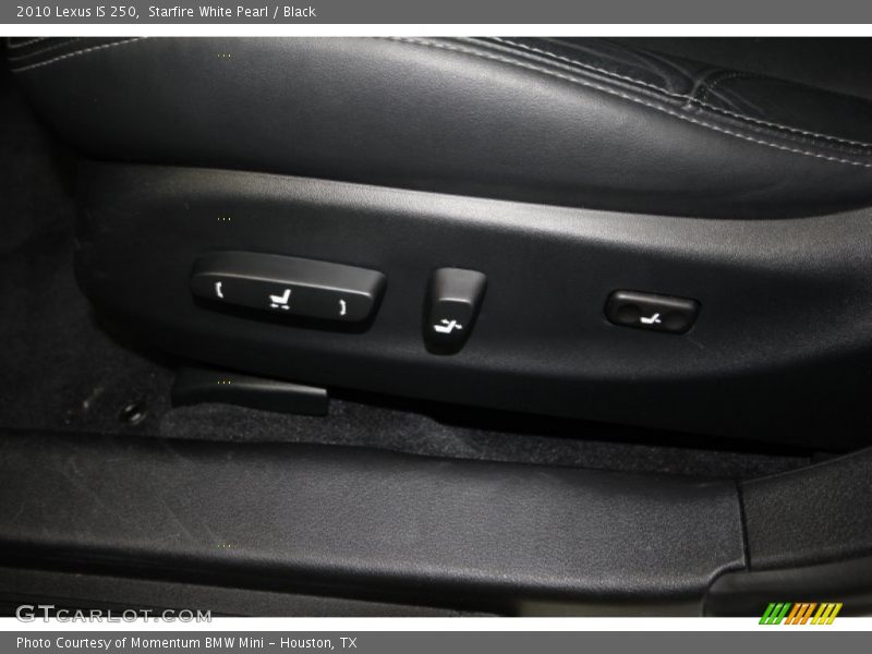 Starfire White Pearl / Black 2010 Lexus IS 250