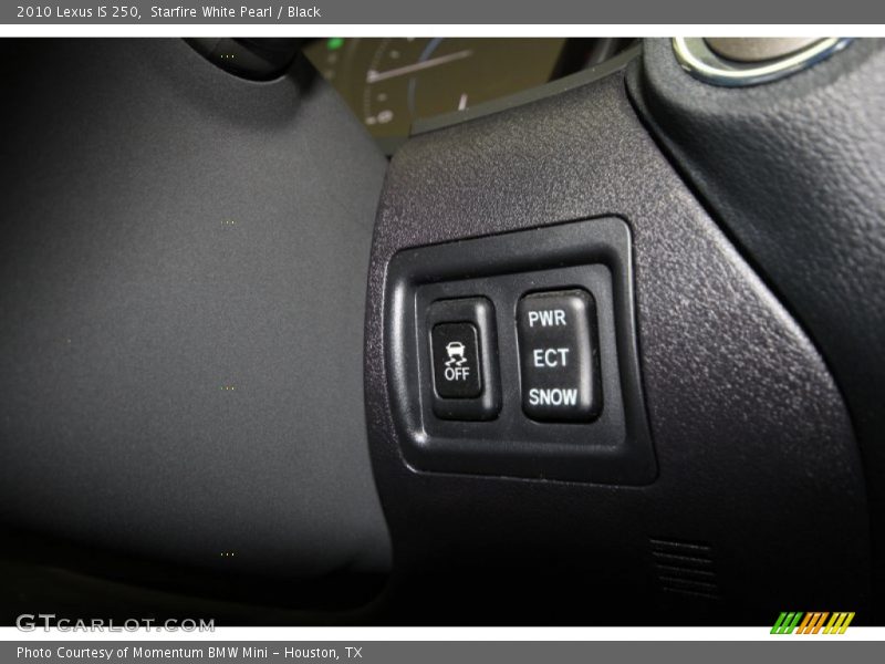 Starfire White Pearl / Black 2010 Lexus IS 250