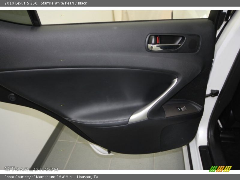 Starfire White Pearl / Black 2010 Lexus IS 250