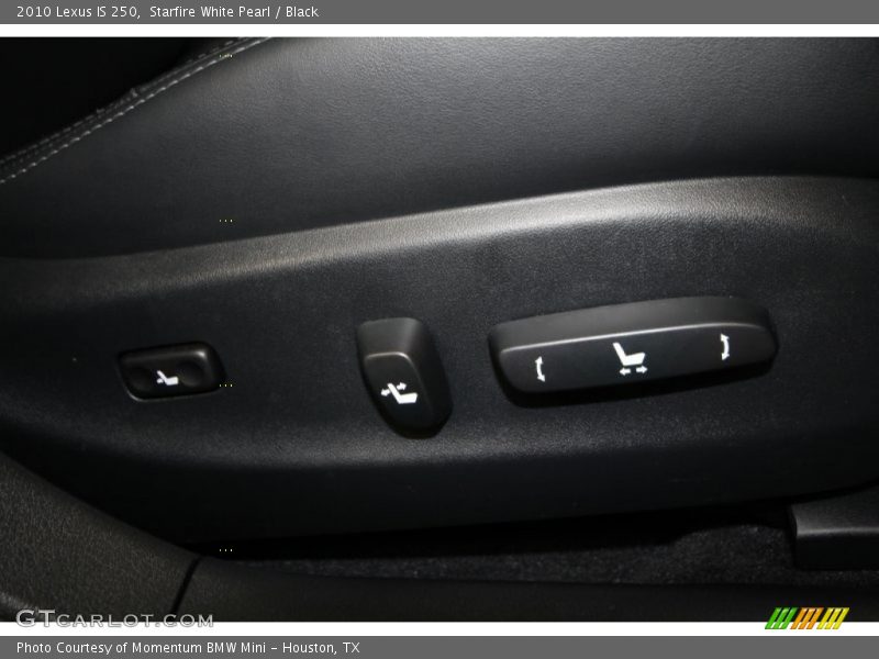 Starfire White Pearl / Black 2010 Lexus IS 250