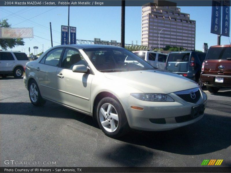 Pebble Ash Metallic / Beige 2004 Mazda MAZDA6 i Sedan