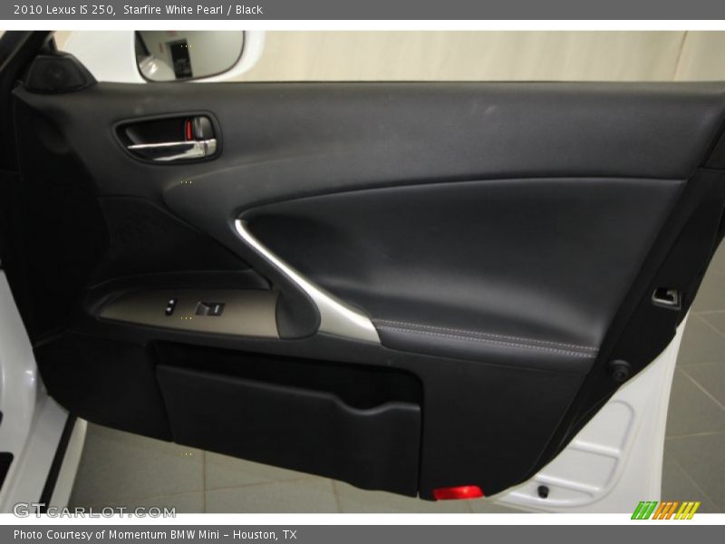 Starfire White Pearl / Black 2010 Lexus IS 250