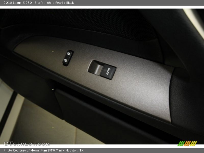 Starfire White Pearl / Black 2010 Lexus IS 250