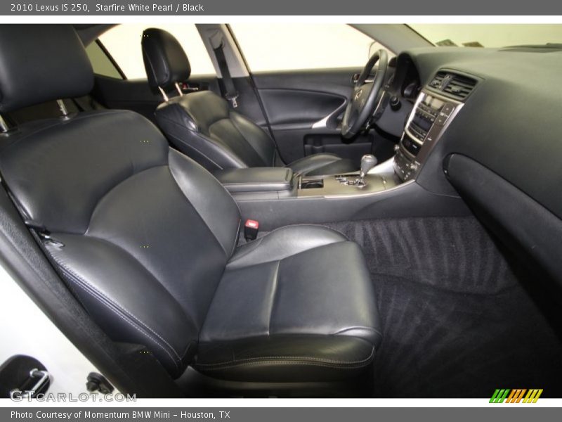 Starfire White Pearl / Black 2010 Lexus IS 250