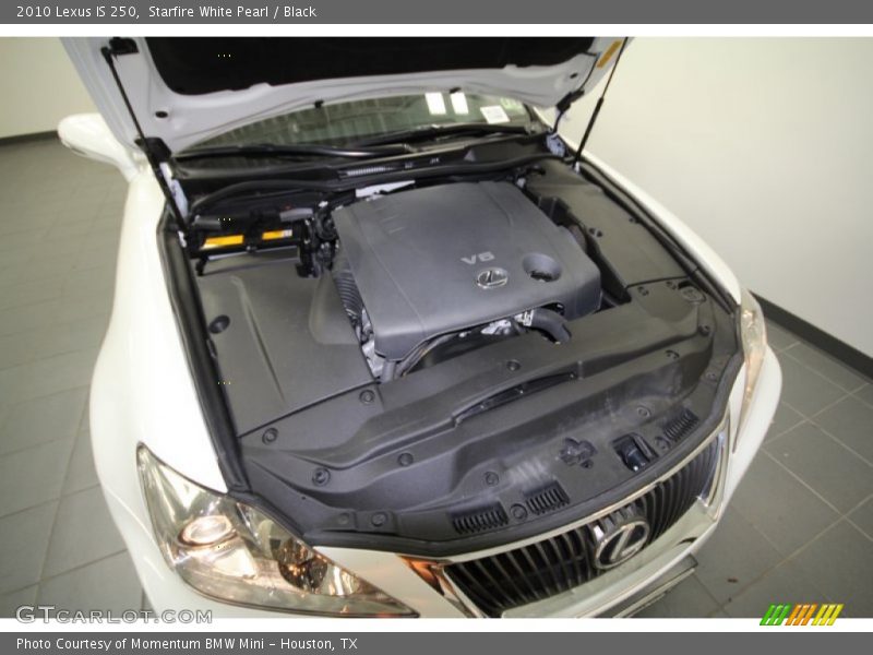 Starfire White Pearl / Black 2010 Lexus IS 250