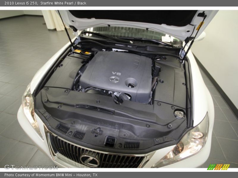Starfire White Pearl / Black 2010 Lexus IS 250