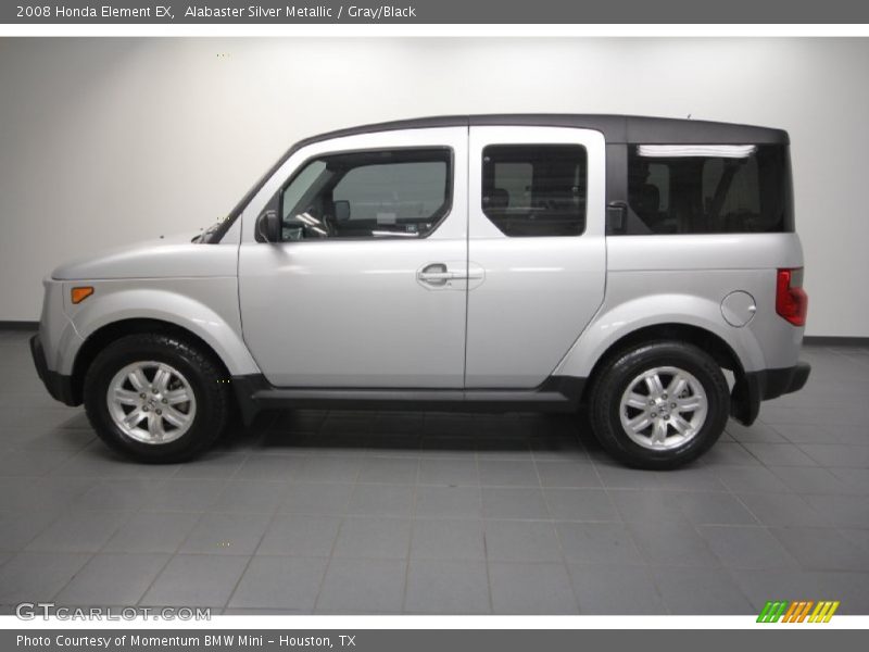 Alabaster Silver Metallic / Gray/Black 2008 Honda Element EX