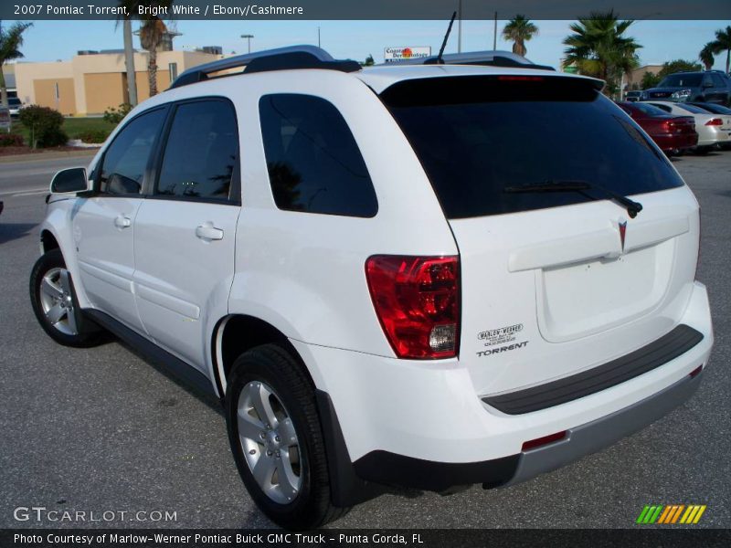 Bright White / Ebony/Cashmere 2007 Pontiac Torrent