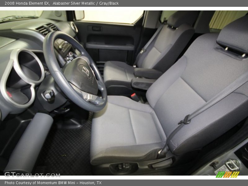 Alabaster Silver Metallic / Gray/Black 2008 Honda Element EX