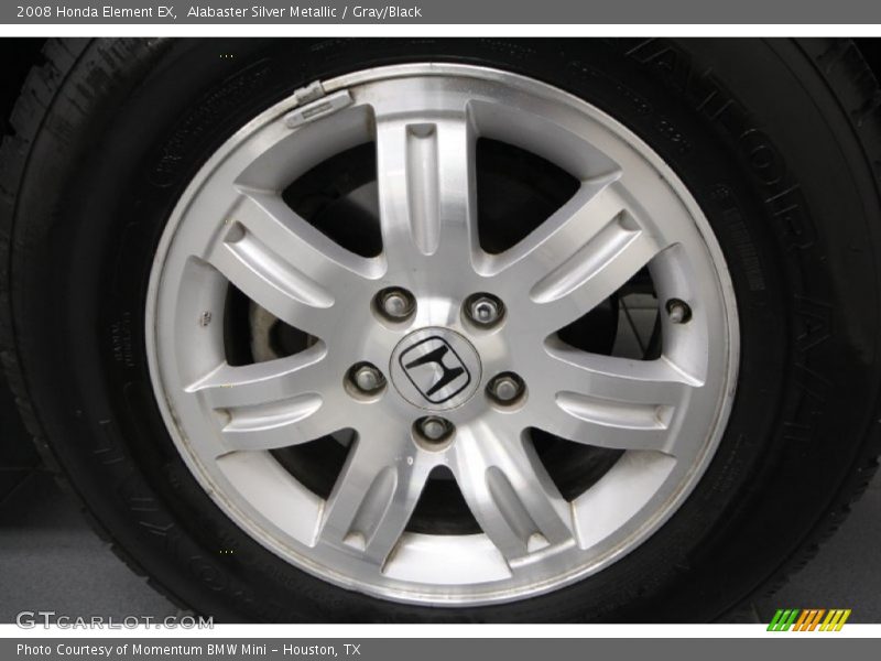 Alabaster Silver Metallic / Gray/Black 2008 Honda Element EX