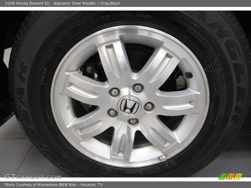 Alabaster Silver Metallic / Gray/Black 2008 Honda Element EX