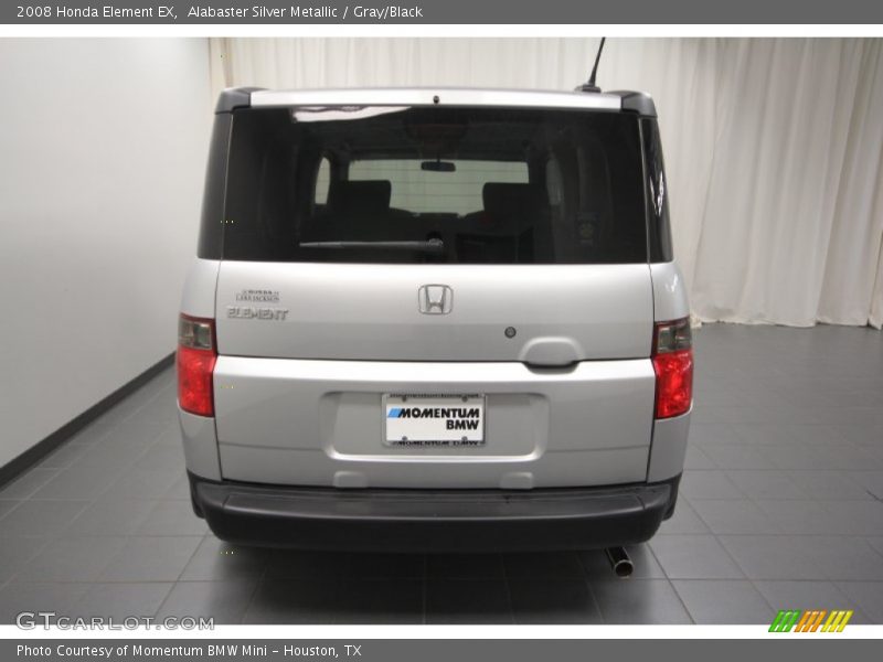 Alabaster Silver Metallic / Gray/Black 2008 Honda Element EX