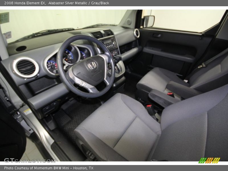 Alabaster Silver Metallic / Gray/Black 2008 Honda Element EX