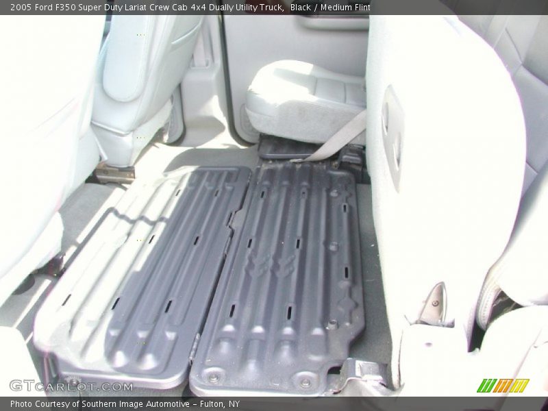 Black / Medium Flint 2005 Ford F350 Super Duty Lariat Crew Cab 4x4 Dually Utility Truck