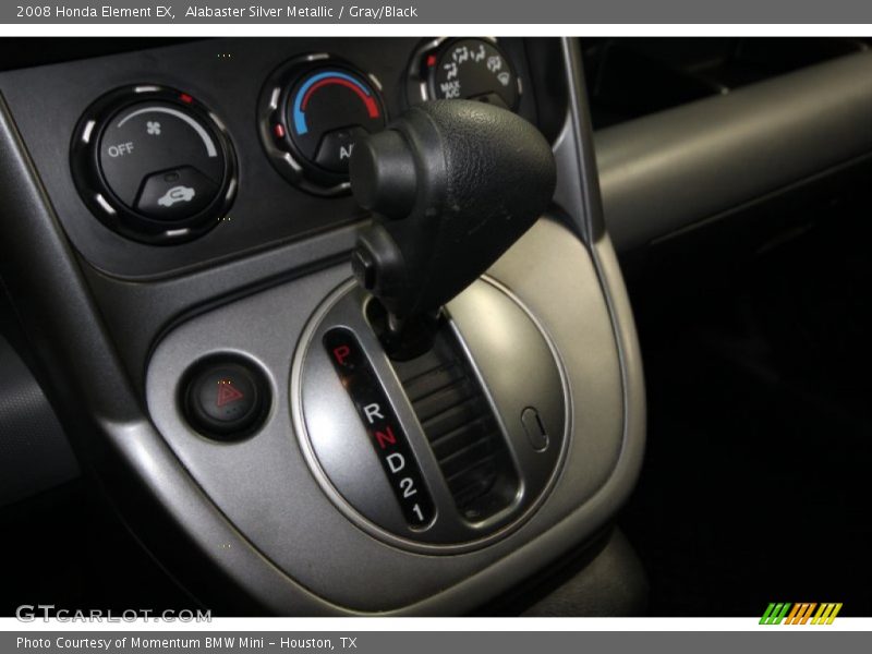 Alabaster Silver Metallic / Gray/Black 2008 Honda Element EX