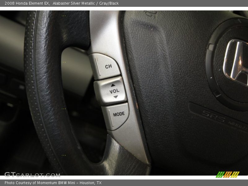 Alabaster Silver Metallic / Gray/Black 2008 Honda Element EX