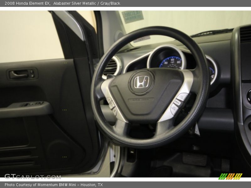 Alabaster Silver Metallic / Gray/Black 2008 Honda Element EX