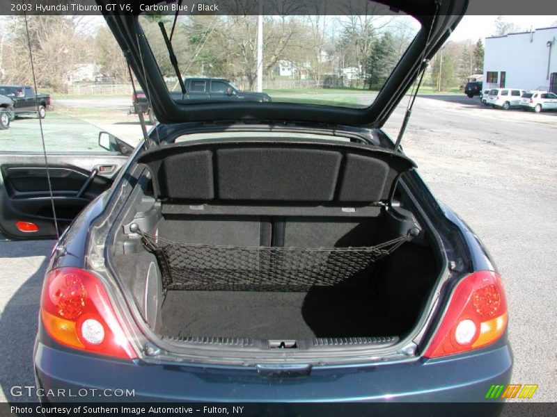 Carbon Blue / Black 2003 Hyundai Tiburon GT V6