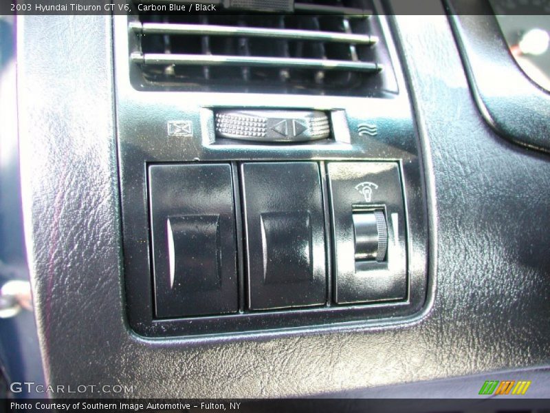 Carbon Blue / Black 2003 Hyundai Tiburon GT V6
