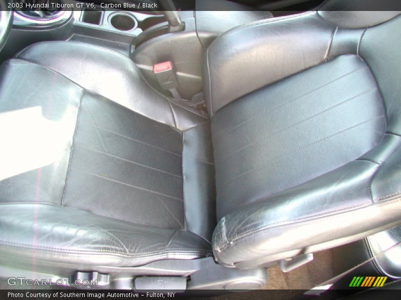 Carbon Blue / Black 2003 Hyundai Tiburon GT V6