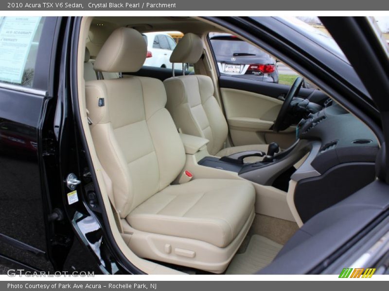  2010 TSX V6 Sedan Parchment Interior