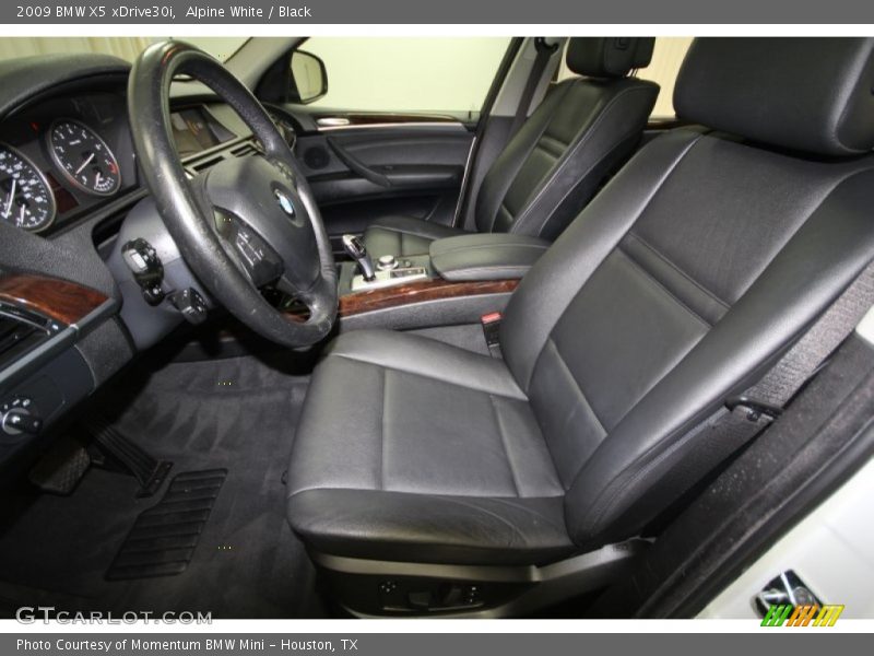 Alpine White / Black 2009 BMW X5 xDrive30i