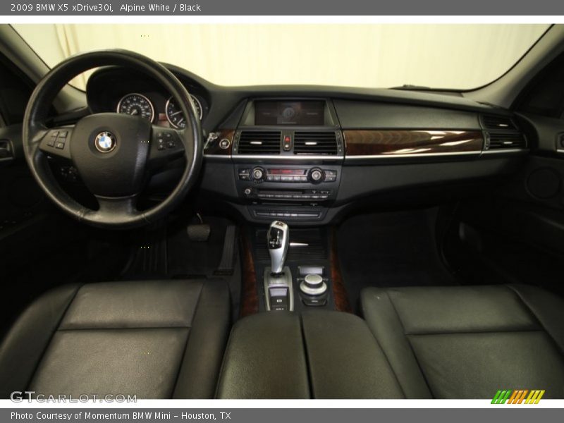 Alpine White / Black 2009 BMW X5 xDrive30i