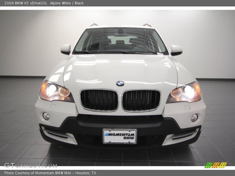 Alpine White / Black 2009 BMW X5 xDrive30i