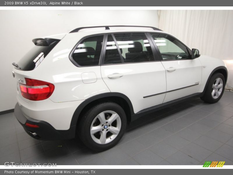 Alpine White / Black 2009 BMW X5 xDrive30i