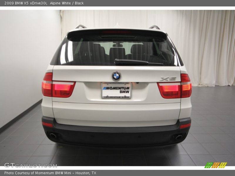 Alpine White / Black 2009 BMW X5 xDrive30i