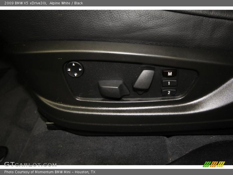 Alpine White / Black 2009 BMW X5 xDrive30i