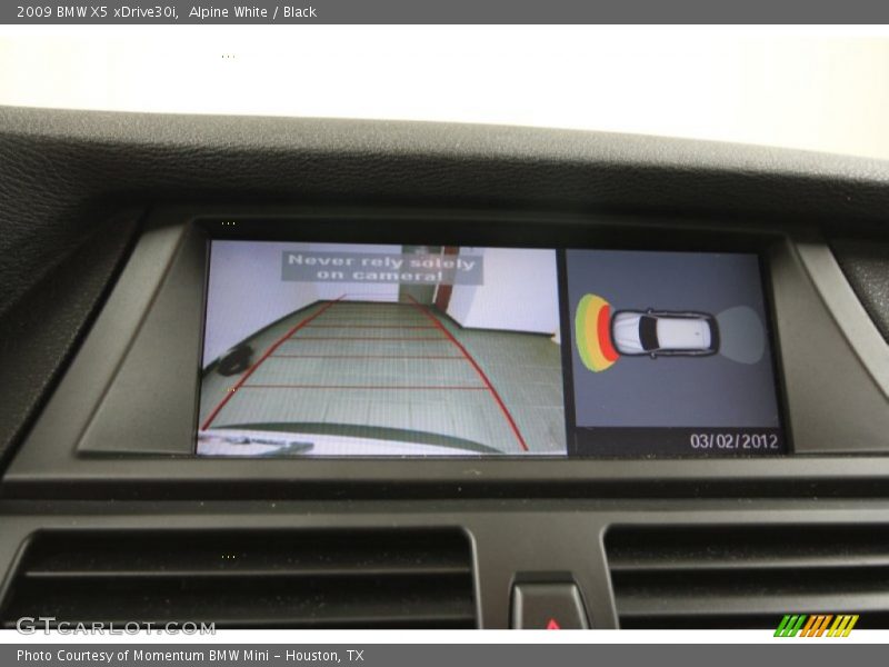 Alpine White / Black 2009 BMW X5 xDrive30i