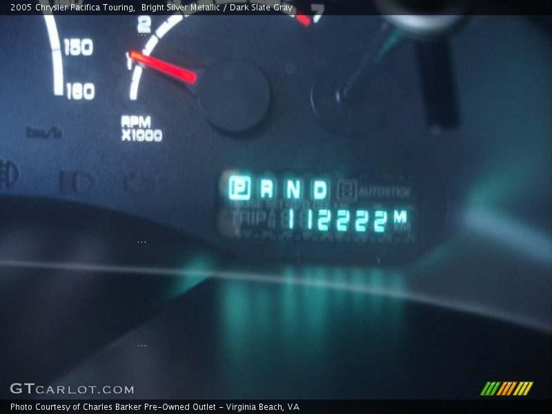 Bright Silver Metallic / Dark Slate Gray 2005 Chrysler Pacifica Touring