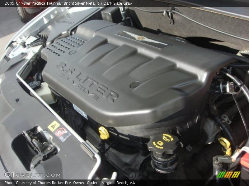 Bright Silver Metallic / Dark Slate Gray 2005 Chrysler Pacifica Touring