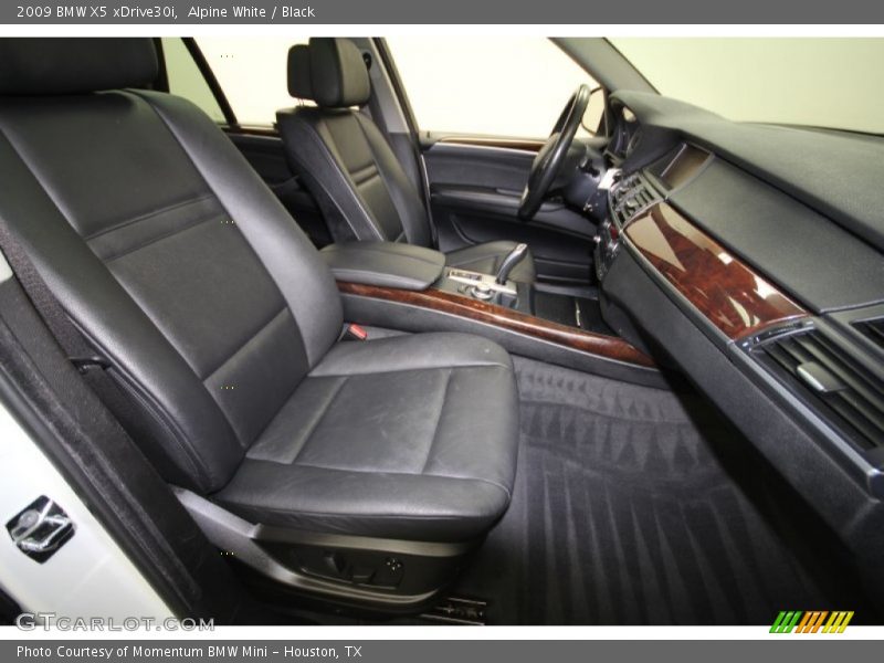 Alpine White / Black 2009 BMW X5 xDrive30i