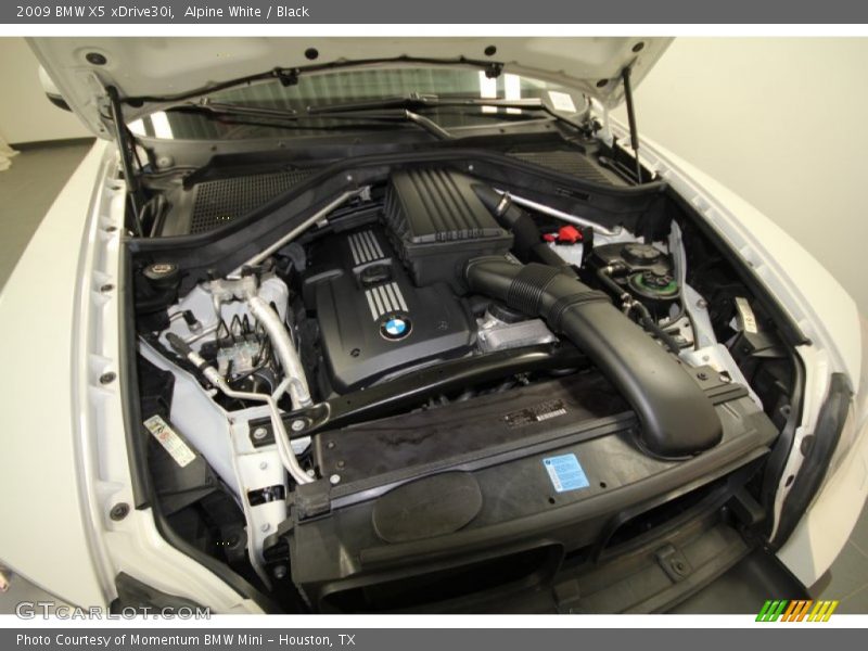 Alpine White / Black 2009 BMW X5 xDrive30i