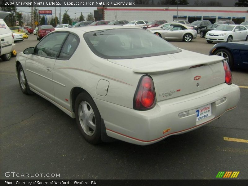 Cappuccino Frost Metallic / Ebony Black 2004 Chevrolet Monte Carlo SS