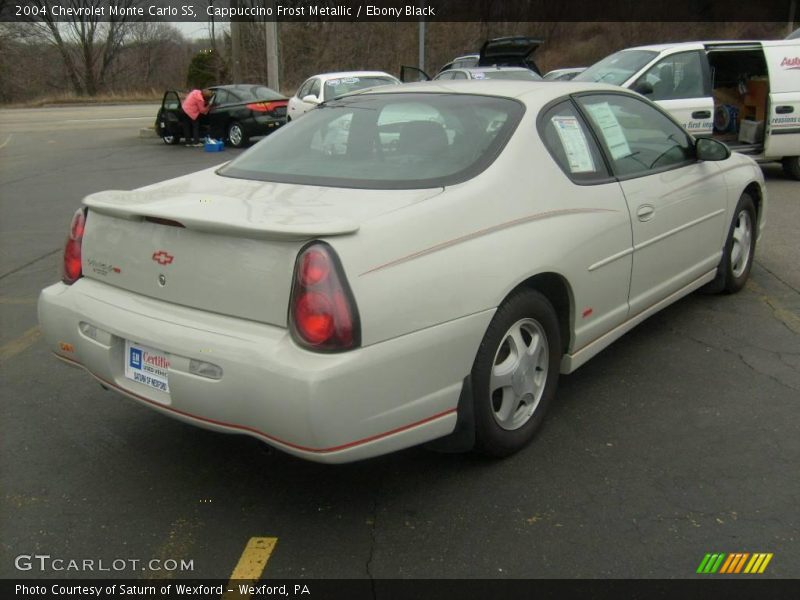 Cappuccino Frost Metallic / Ebony Black 2004 Chevrolet Monte Carlo SS