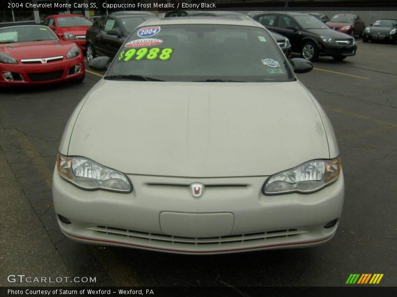 Cappuccino Frost Metallic / Ebony Black 2004 Chevrolet Monte Carlo SS